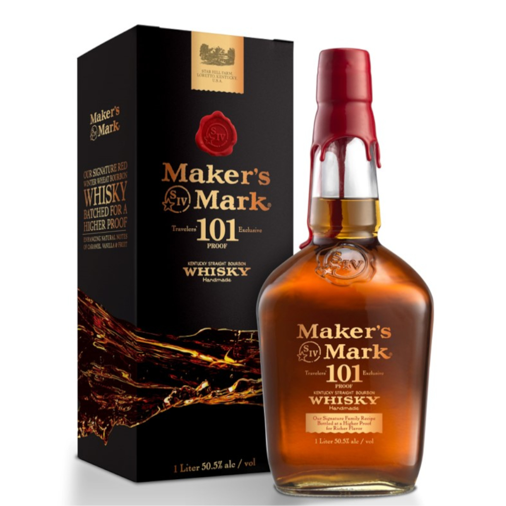 Whisky Whisky Makers Mark 101 1 Litro Estuche