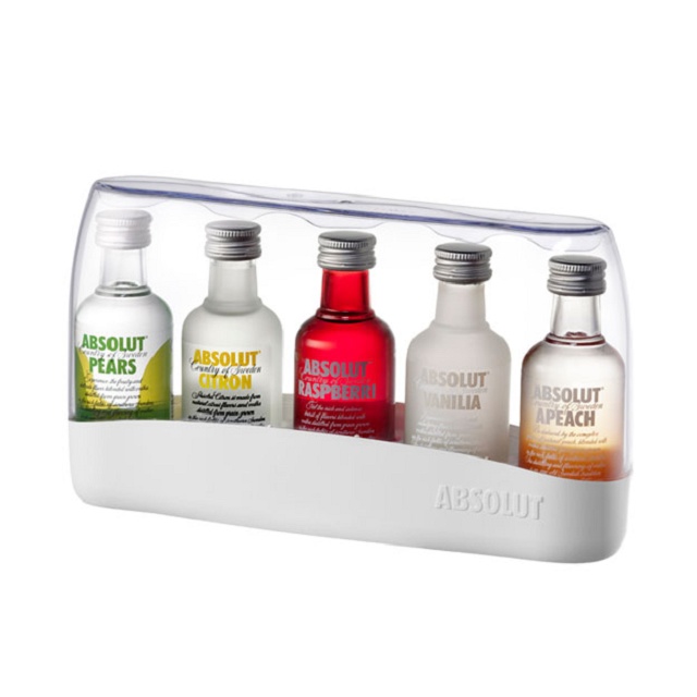 Vodka Absolut Mixed Flavours Miniset (5x0,05cl) Miniatura