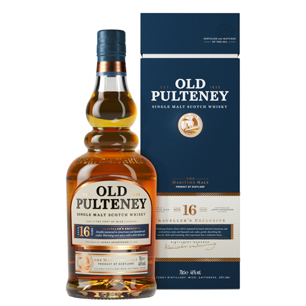 Whisky Old Pulteney 16 Años Estuche