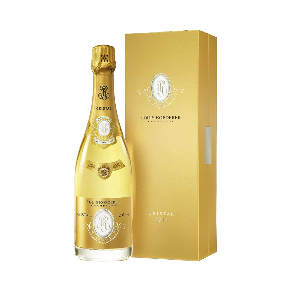 Champagne Roederer Cristal Brut 2014 0,75 Litros Estuche