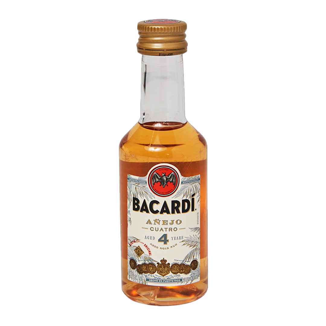  Bacardi 4 Años Pet Miniatura