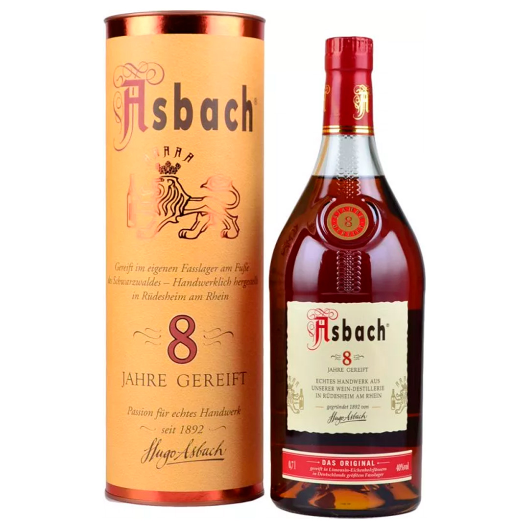 Comprar Asbach Sherry Cask 8 años con estuche | Topdrinks