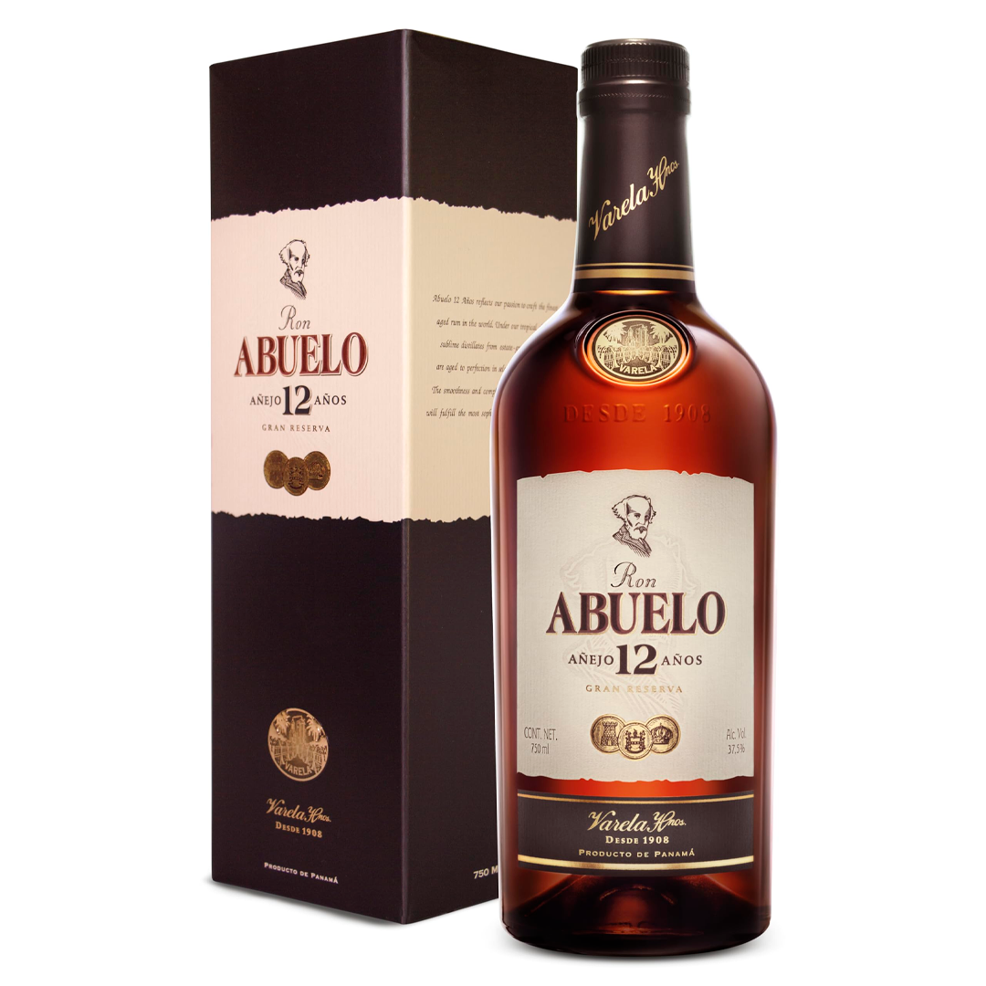 Comprar Ron Abuelo 12 años con estuche | Topdrinks