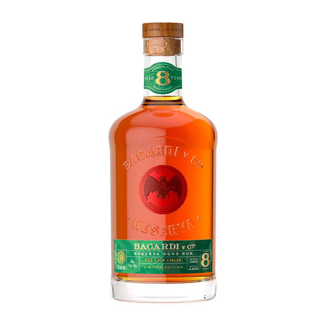 Obten tu Ron Bacardi Reserva Ocho Rye Cask | TopDrinks