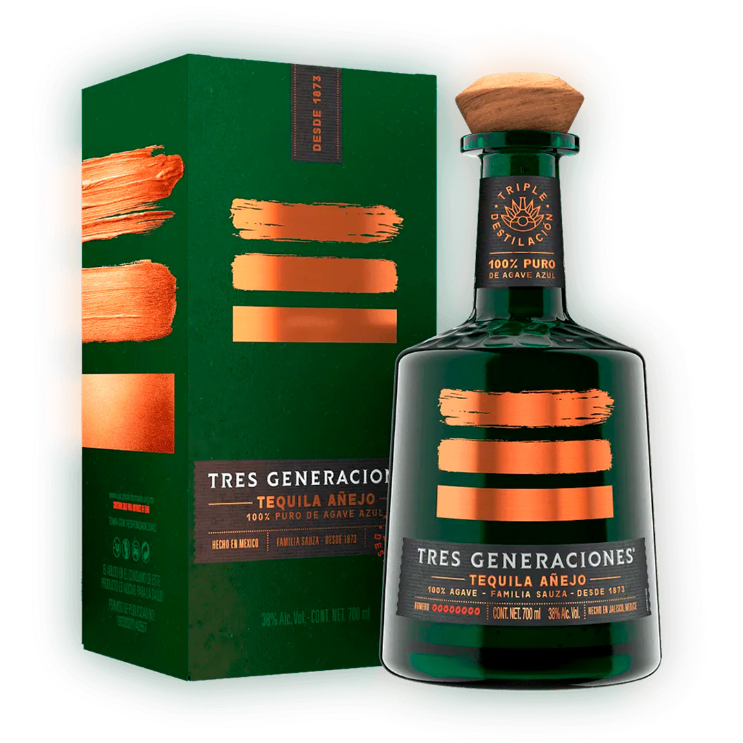  Tres Generaciones Añejo  Estuche