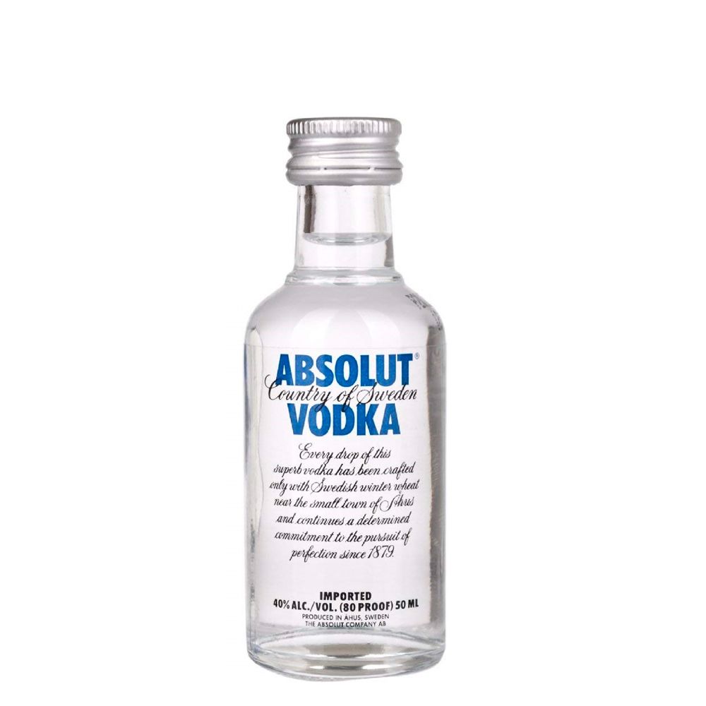 Vodka Vodka Absolut Blue Miniatura