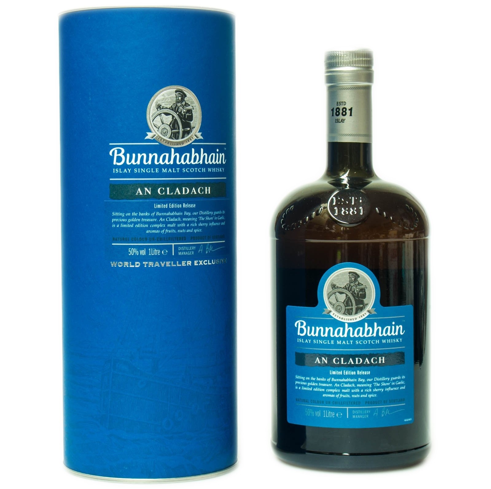 Whisky Bunnahabhain An Cladach Islay 1 Litro Estuche