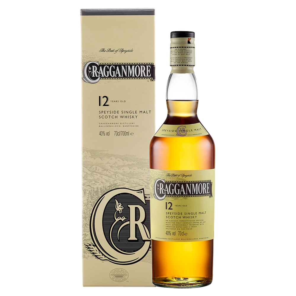 Whisky Cragganmore 12 Años Estuche